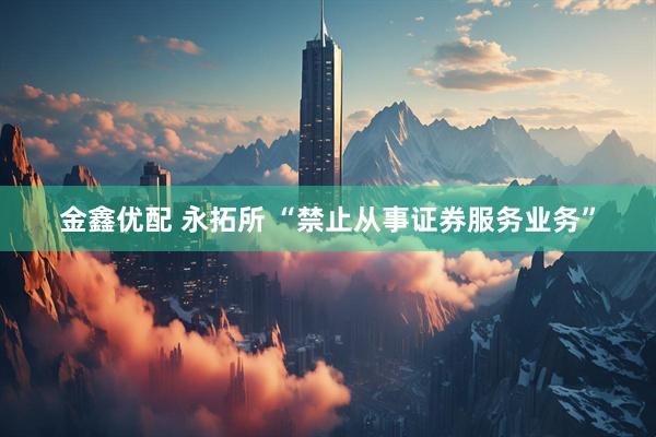 金鑫优配 永拓所 “禁止从事证券服务业务”