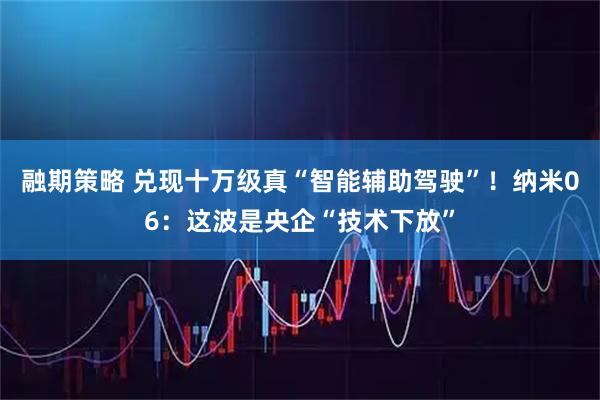 融期策略 兑现十万级真“智能辅助驾驶”！纳米06：这波是央企“技术下放”